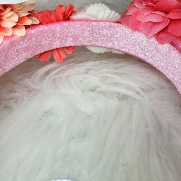 Disney parks authentic mickey mouse floral ears! NWOT! - Picture 6 of 6